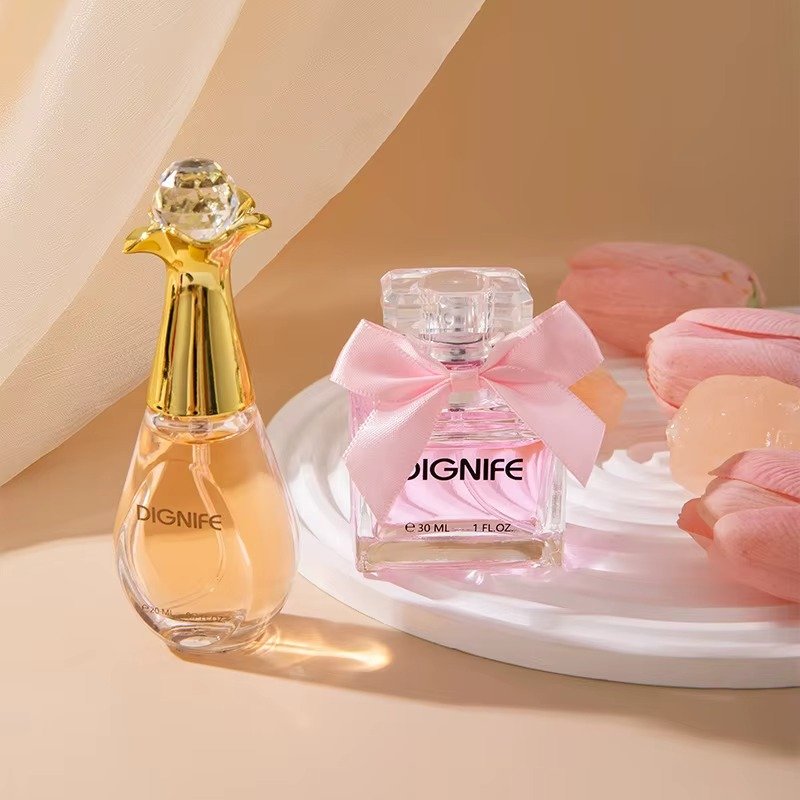 Exquisite Ladies Perfume Gift Set Fresh Long-Lasting Scent for Holiday Travel Luxury Fragrance Box