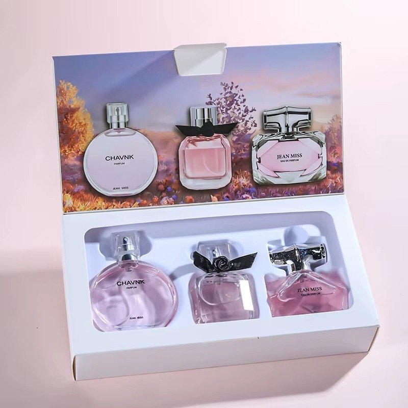 High-Quality Women's Perfume Wholesale Gift Box Long-Lasting Light Fragrance Set Choice for Ladies