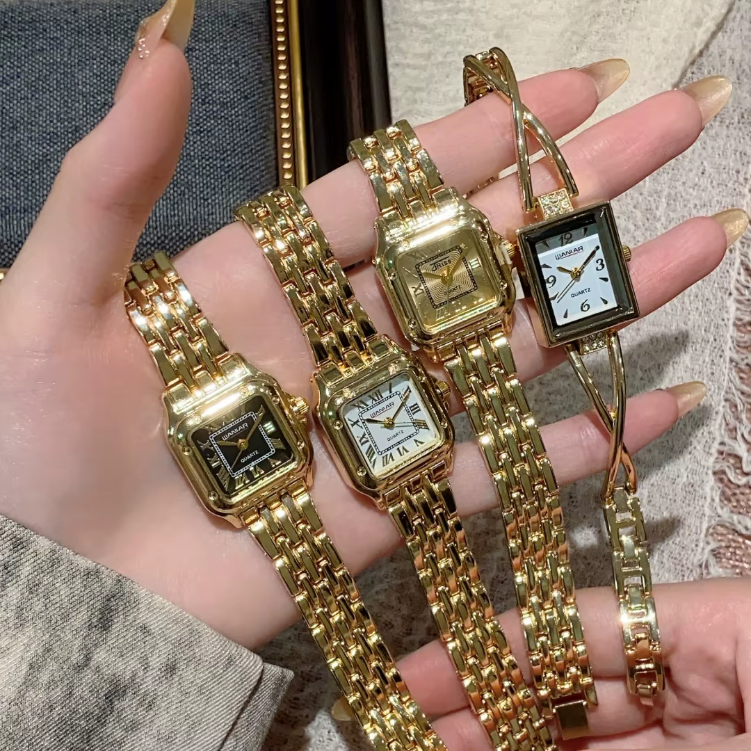 BINBOND Luxury Elegant Ladies Wristwatch Waterproof Stainless Steel Watch for Woman Simple Casual Dress Women's Quartz Watches