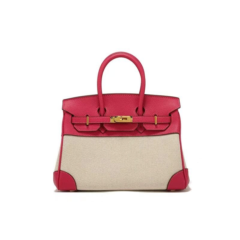 Lizzy Patterned Cow Leather Canvas Platinum Bag in so many different colour