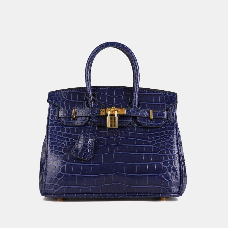 Classic Fashion Niche Crocodile-Pattern Single-ouldered slouch bag in 8 Different colour