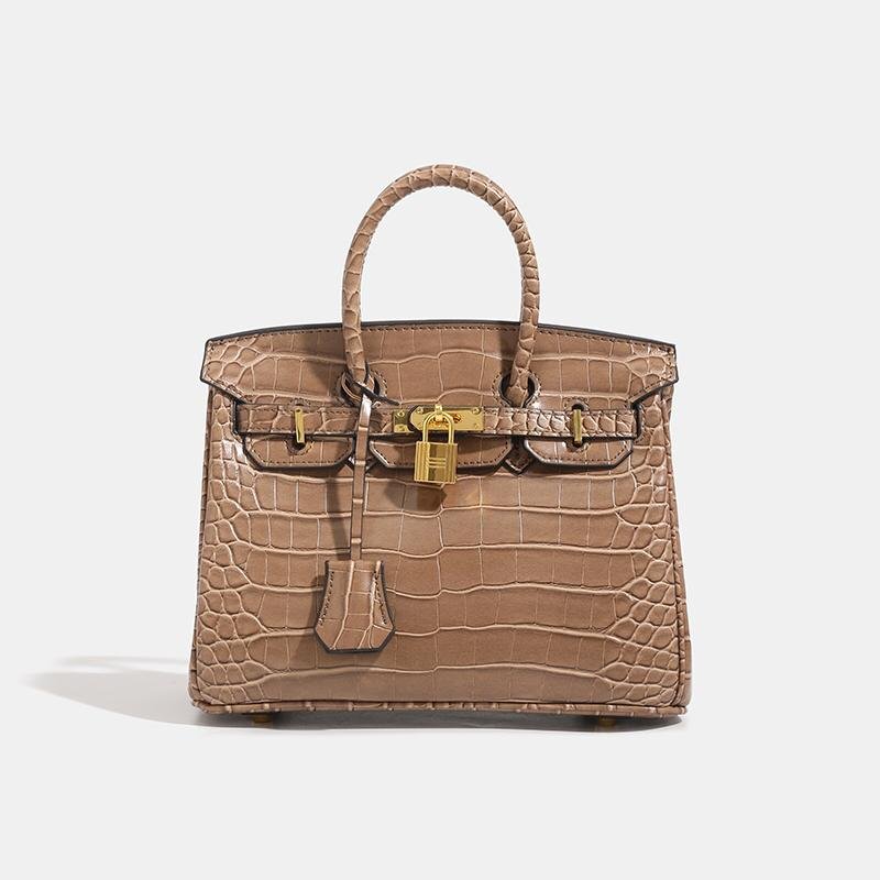 Classic Fashion Niche Crocodile-Pattern Single-ouldered slouch bag in 8 Different colour