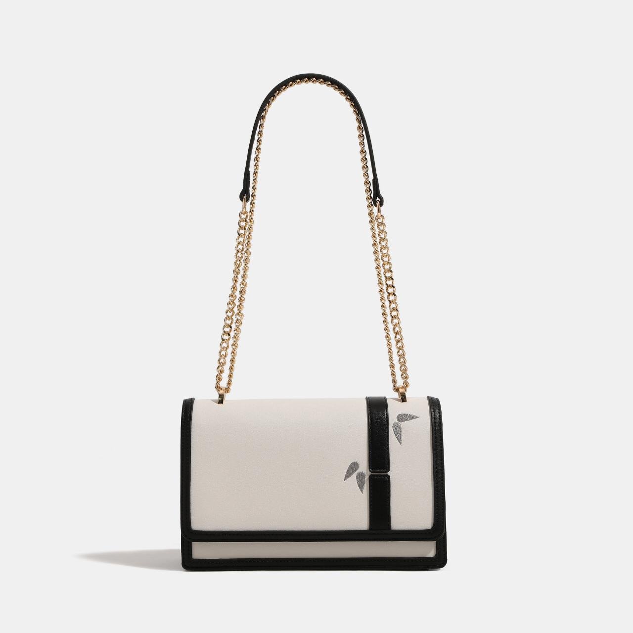 Chinese Panda Style Single Slung Small Square bag