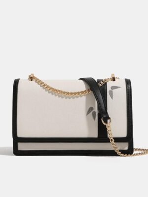 Chinese Panda Style Single Slung Small Square bag